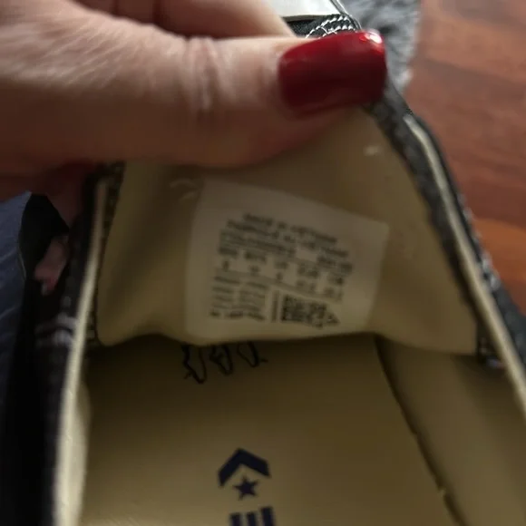 Converse All Star Black and White Shoes - Picture 3 of 3